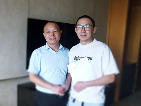 簽約喜訊!南京市客戶訂購整套（tào）裝修裝潢垃圾資源化利用成套裝備